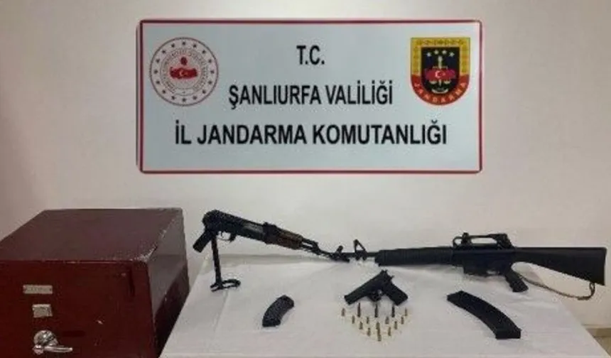 Şanlıurfa’da Evden Cephanelik Çıktı!