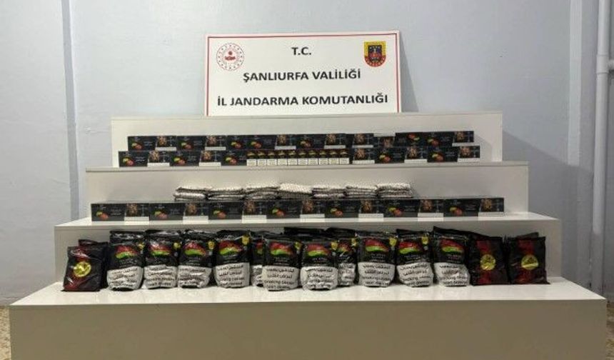 Şanlıurfa’da Tütün Kaçakçılarına Darbe