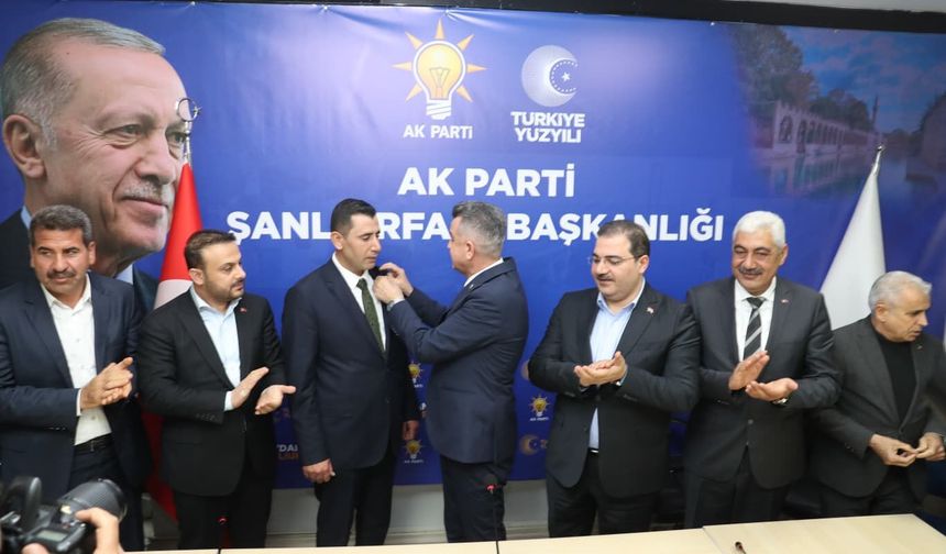 Haliliye Belediye Meclis Üyesi Hamza Çiftçi AK Parti’ye Katıldı