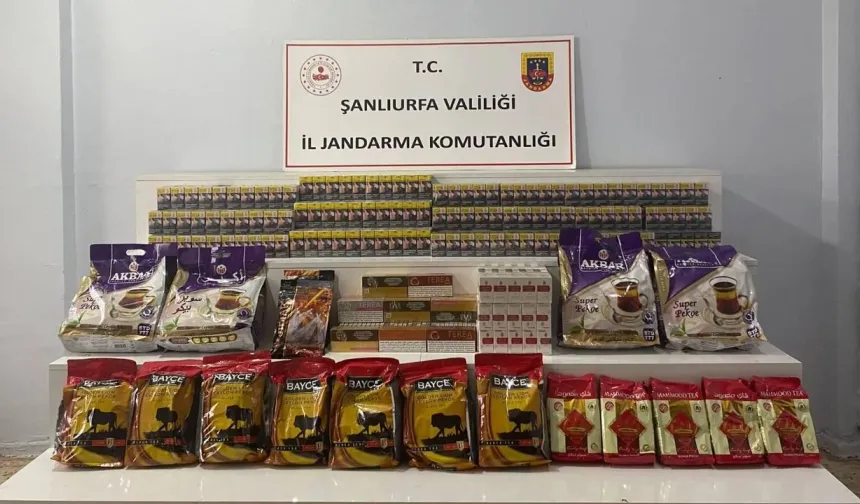 Şanlıurfa’da Binlerce Kaçak Ürün Ele Geçirildi!