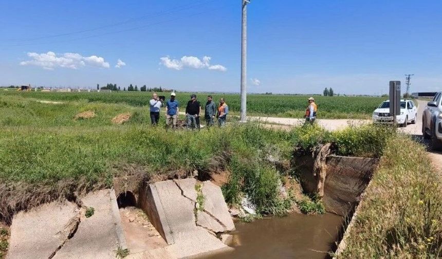 Şanlıurfa Harran Ovası’nda DSİ’den Kritik İnceleme