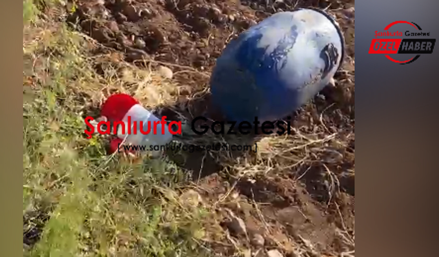 Şanlıurfa Mezarlık Alanındaki Varil Şok Yarattı
