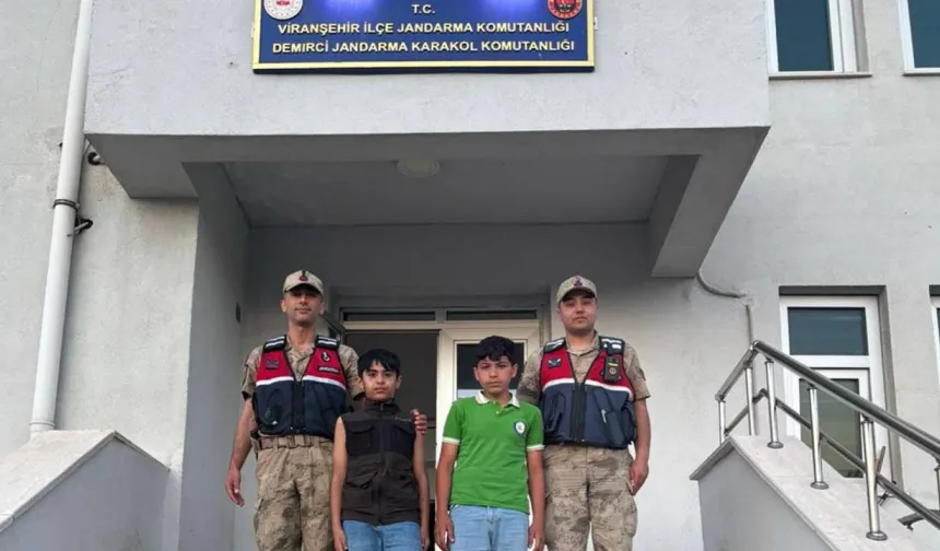 Şanlıurfa Jandarmasından Dikkat Çeken Kayıp Çocuk Operasyonu!