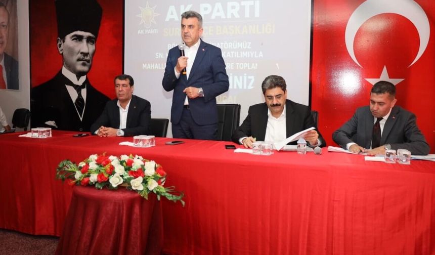 Şanlıurfa Suruç’ta Kritik İstişare Toplantısı