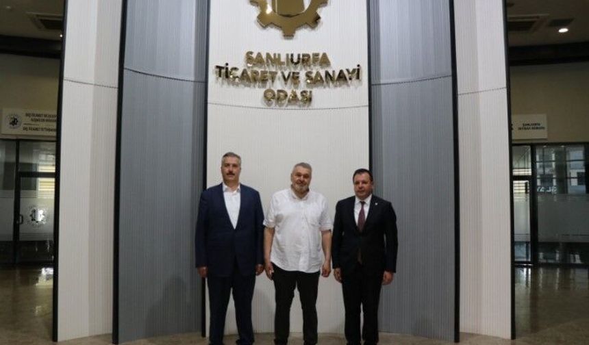 Rakka Ticaret Odası Başkanı Alalou Şanlıurfa’da