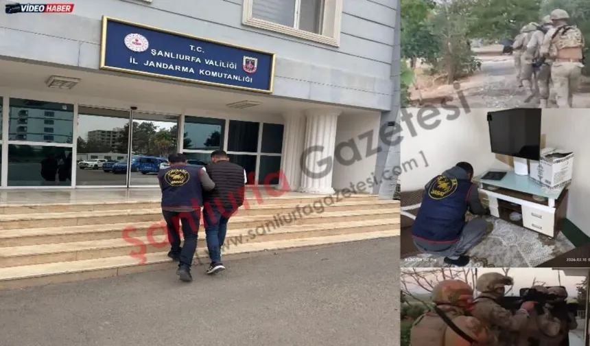 Şanlıurfa’da Jandarmadan Zehir Tacirlerine Büyük Darbe!
