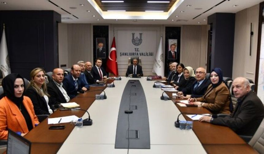 Şanlıurfa’da Olgunlaşma Enstitüsü İçin Kritik Toplantı!