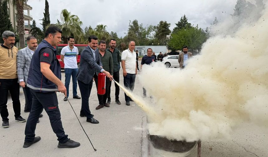 Şanlıurfa’da Yangın Güvenliği İçin Önemli Eğitim