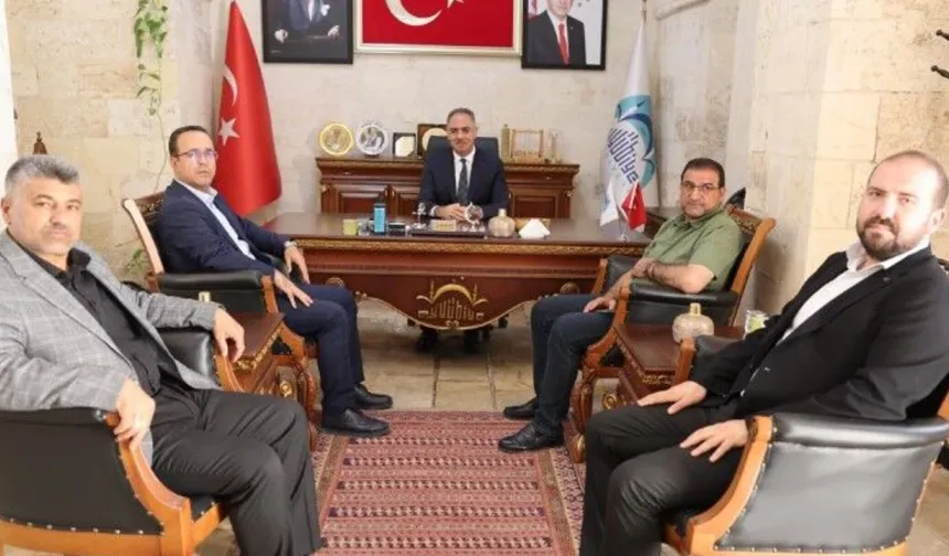 Şanlıurfa’da Cihannüma Heyetinden Eyyübiye Belediyesi’ne Ziyaret