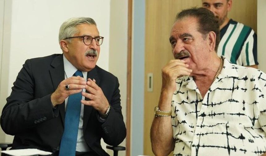 Hastanede Tedavi Gören İbrahim Tatlıses’e Moral Ziyareti