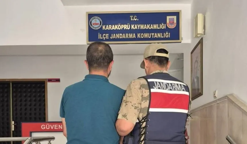 Karaköprü’de Aranan Şahıs Jandarma Ekiplerince Yakalandı