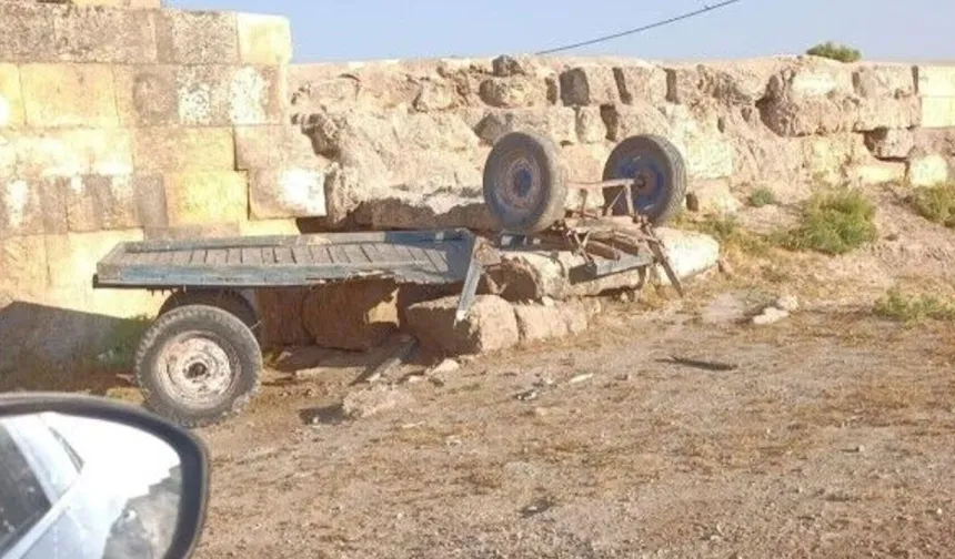 Şanlıurfa’nın Tarihi Harran İlçesinde Dikkat Çeken Kaza!