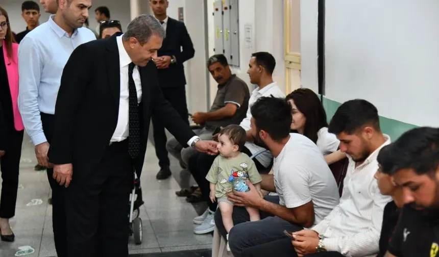 Şanlıurfa Valisi Hastanede İncelemelerde Bulundu