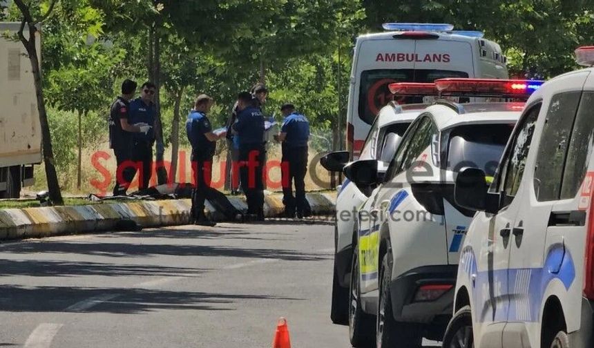 Şanlıurfa'da Feci Kaza! Sürücü Olay Yerinde Can Verdi