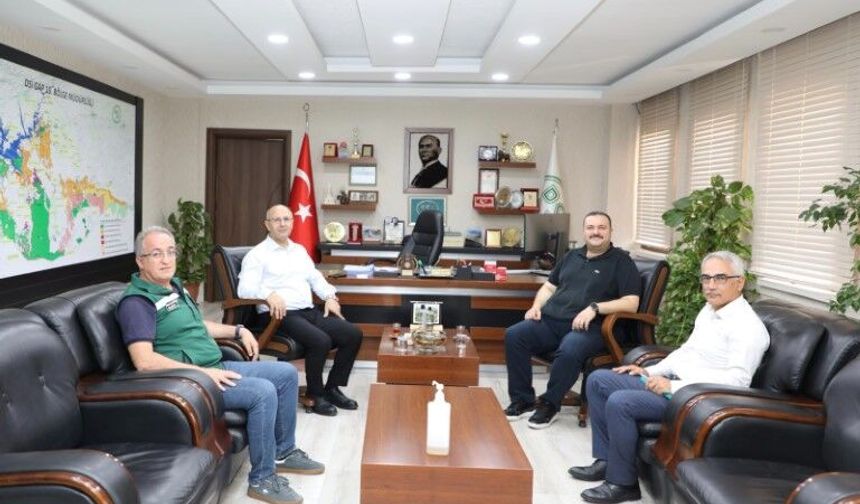 Şanlıurfa'da Veda Ziyareti! Onur Şatıroğlu Yeni Görevi Öncesi DSİ'yi Ziyaret Etti