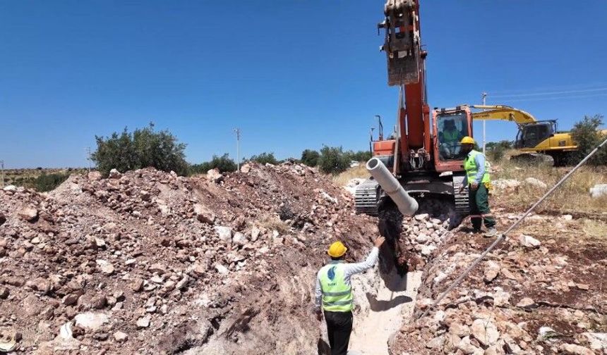 ŞUSKİ Halfeti’de İçme Suyu ve Kanalizasyon Hatlarını Yeniliyor!