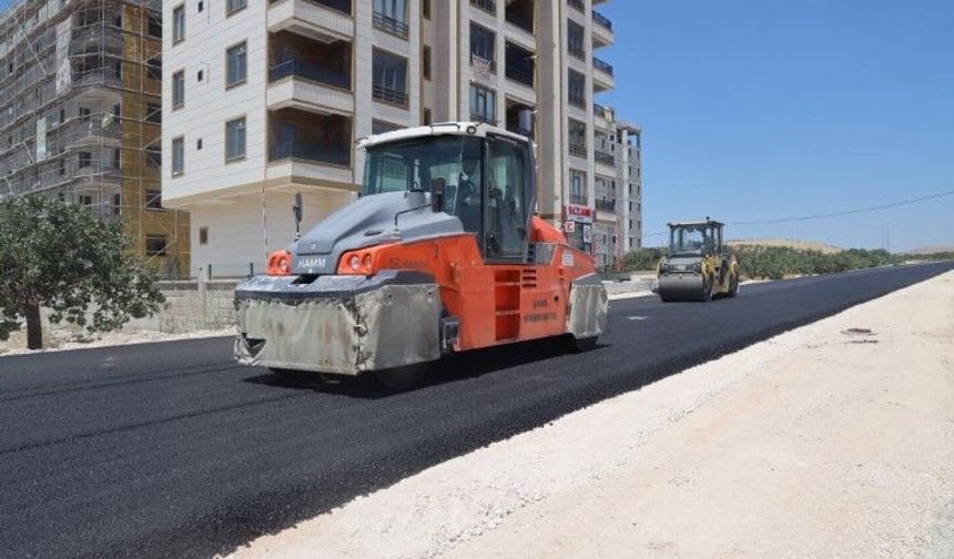 Karaköprü’de Ulaşım Yatırımı: 4087. Cadde Asfaltlanıyor