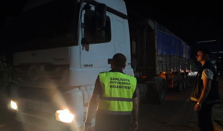 Şanlıurfa Büyükşehir Denetimlerini Aralıksız Sürdürüyor!