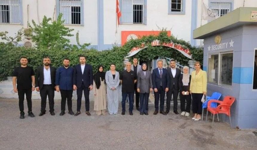 Şanlıurfa'da AK Parti Heyetinden Yaşam Yolu Bakım Merkezi'ne Ziyaret