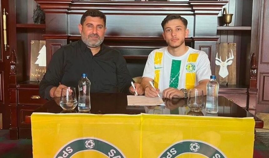 Şanlıurfaspor'dan Orta Sahaya Takviye: Ceyhun Çoban Resmen İmzayı Attı