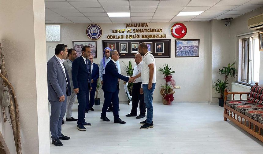 Abdurrahim Dusak’tan Şanlıurfa’da Gönül Ziyaretleri