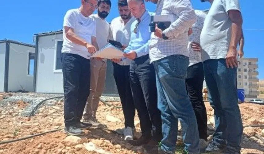 Şanlıurfa'da Bozova Öğretmenevi İnşaatında Son Durum