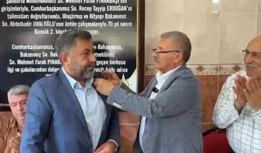 Birecik’te Salih Sezen AK Parti’ye Katıldı