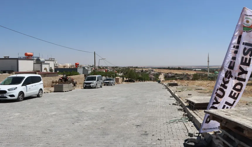 Şanlıurfa’da mahalle yolları yenileniyor