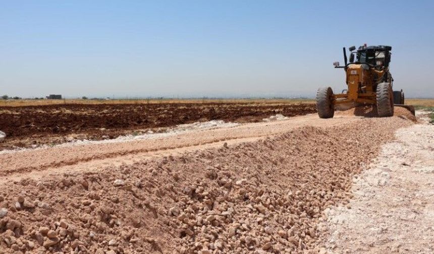 Haliliye’de Göktepe Kırsal Mahallesi’ndeki Stabilize Yol Çalışması Tamamlandı