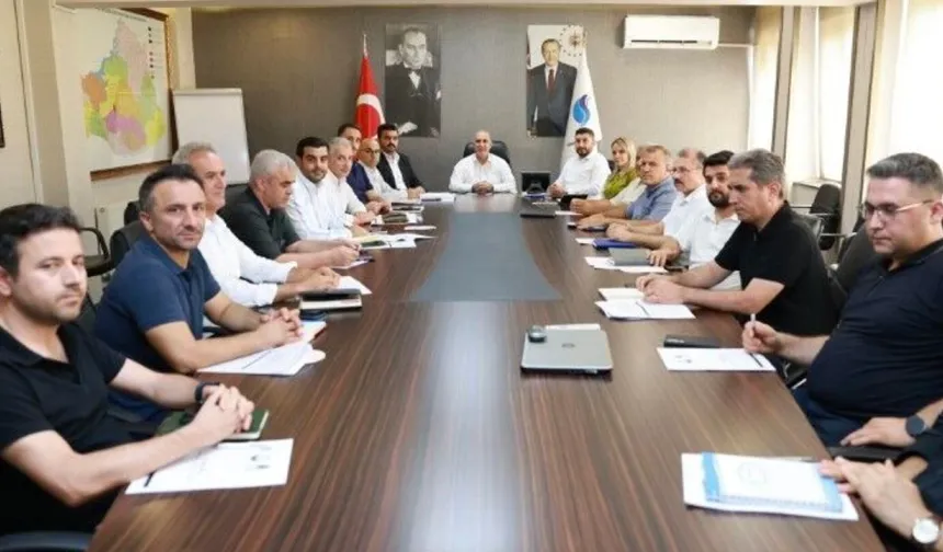 Şanlıurfa'da Devam Eden Altyapı Projeleri Değerlendirildi