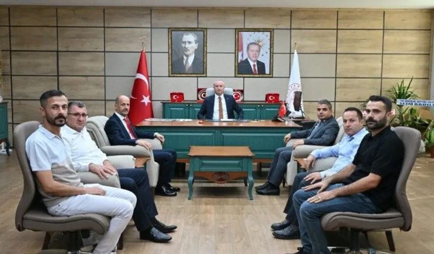 Şanlıurfa İl Milli Eğitim Müdürü Hasan Kökrek'e Anlamlı Ziyaret