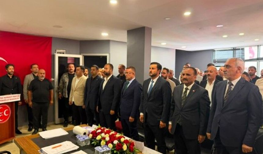 MHP Ceylanpınar’da Yeni İlçe Başkanı Seçildi