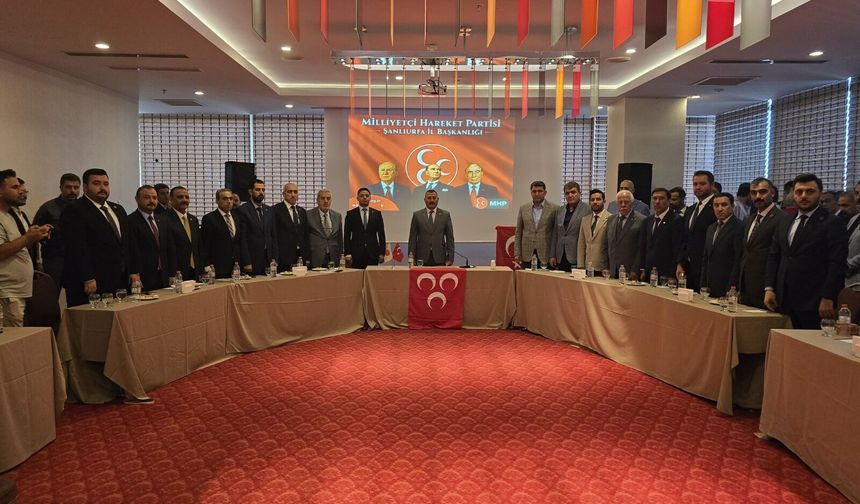 MHP Şanlıurfa İl Başkanı Mutlu: “Biriz, İriyiz, Diriyiz”