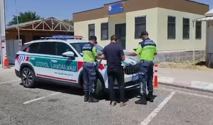 Şanlıurfa’da otoyolda ters yönde ilerledi: 60 bin TL ceza
