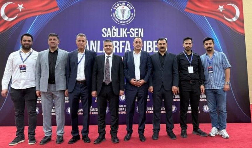 Sağlık-Sen Şanlıurfa Şubesinde Yeni Dönem Başladı