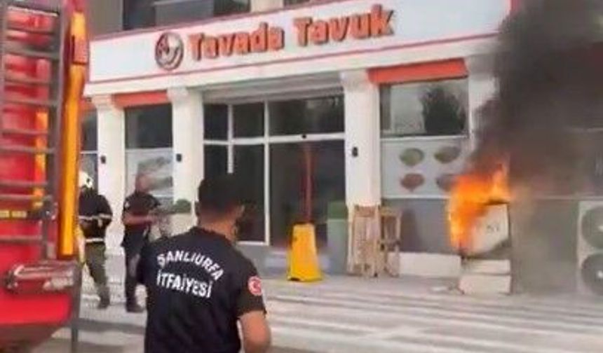 Şanlıurfa Haliliye’de Elektrik Panosu Yangını Paniğe Neden Oldu