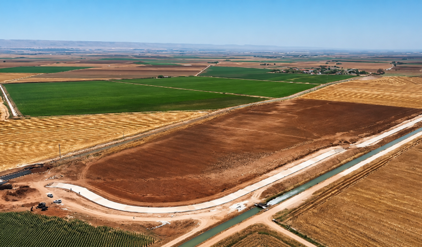 Şanlıurfa Harran Ovası’nda 23 Bin 530 Hektar Suya Kavuşacak