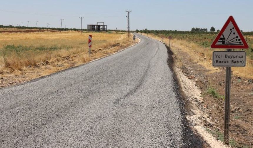 Şanlıurfa Hilvan’da 5,5 Kilometrelik Yol Yenilendi
