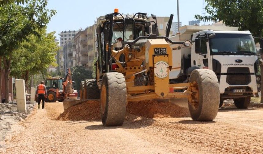Şanlıurfa’da Karaköprü’nün Ulaşımına Yeni Dokunuş: İki Cadde Yenileniyor
