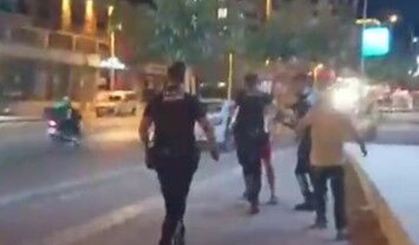 Şanlıurfa Karaköprü’de Polisle Şahıslar Arasında Kavga Çıktı