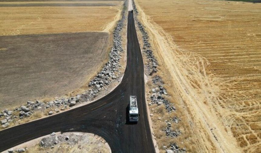 Şanlıurfa’da 17 Kilometrelik Yol Yenilendi