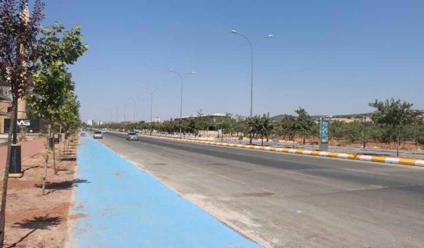 Şanlıurfa’da 7 Kilometrelik Bisiklet Yolu Projesinde Sona Gelindi