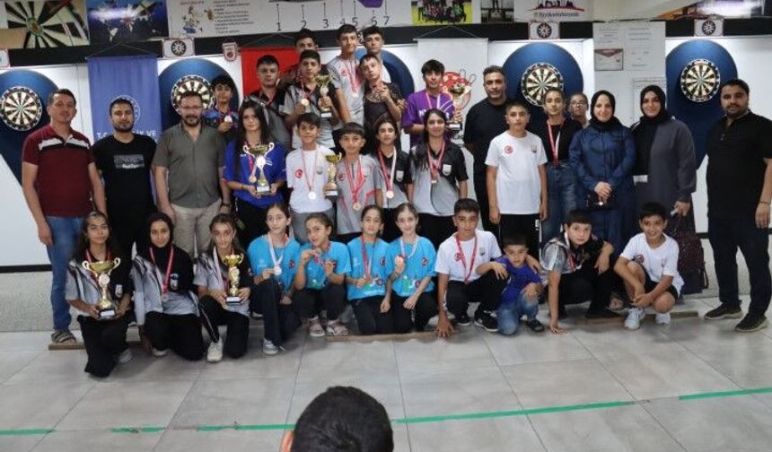 Şanlıurfa’da 72 Öğrenci Dart Turnuvasında Yarıştı