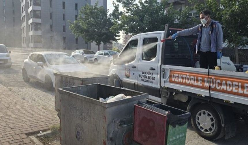 Şanlıurfa’da Haşere Ve Zararlılara Karşı İlaçlama Seferberliği
