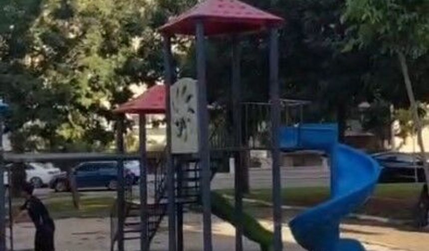 Şanlıurfa’da Parkta Oyun Oynayan Çocuk Hastanelik Oldu