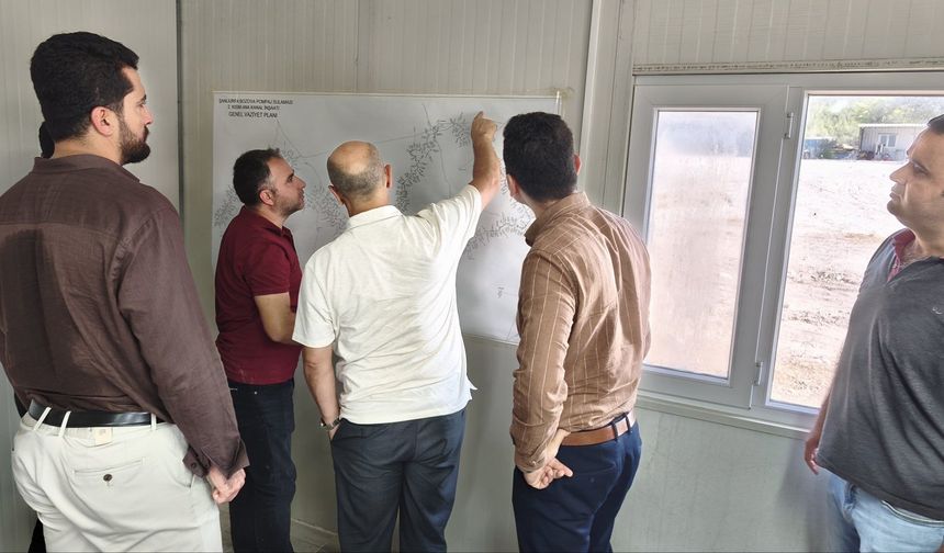 Şanlıurfa’da Sulama Kanalı Çalışmaları Yerinde İncelendi