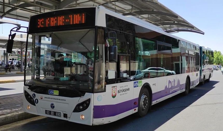 Şanlıurfa’da toplu taşıma ücretlerine zam geliyor