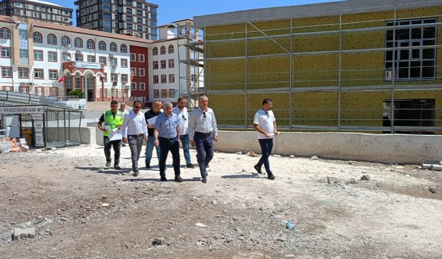 Şanlıurfa’da İki Yeni Anaokulu İçin Çalışmalar Sürüyor