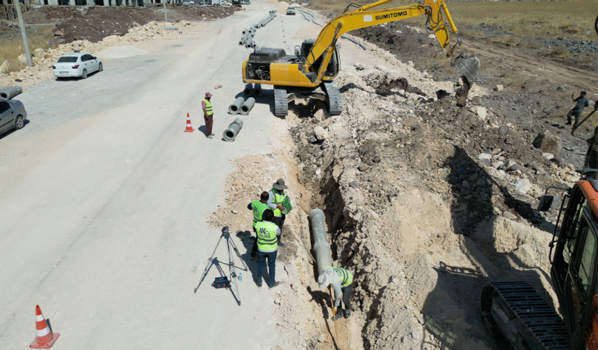 Şanlıurfa’da Yeni Yerleşim Alanlarına Altyapı Hamlesi