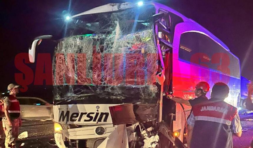 Şanlıurfa’da Yolcu Otobüsü Kaza Yaptı: 20 Kişi Yaralandı